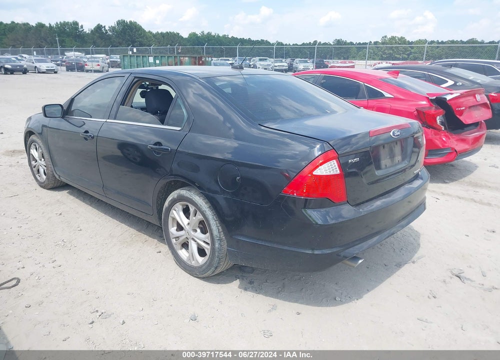 2012 FORD FUSION SE VIN: 3FAHP0HG1CR418254