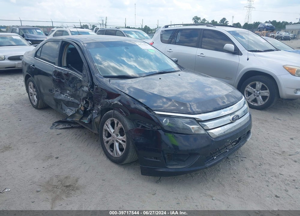 2012 FORD FUSION SE VIN: 3FAHP0HG1CR418254