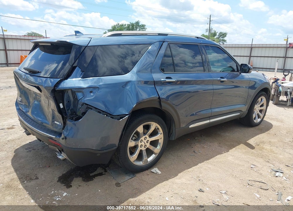 2020 FORD EXPLORER PLATINUM VIN: 1FM5K8HC9LGA27024