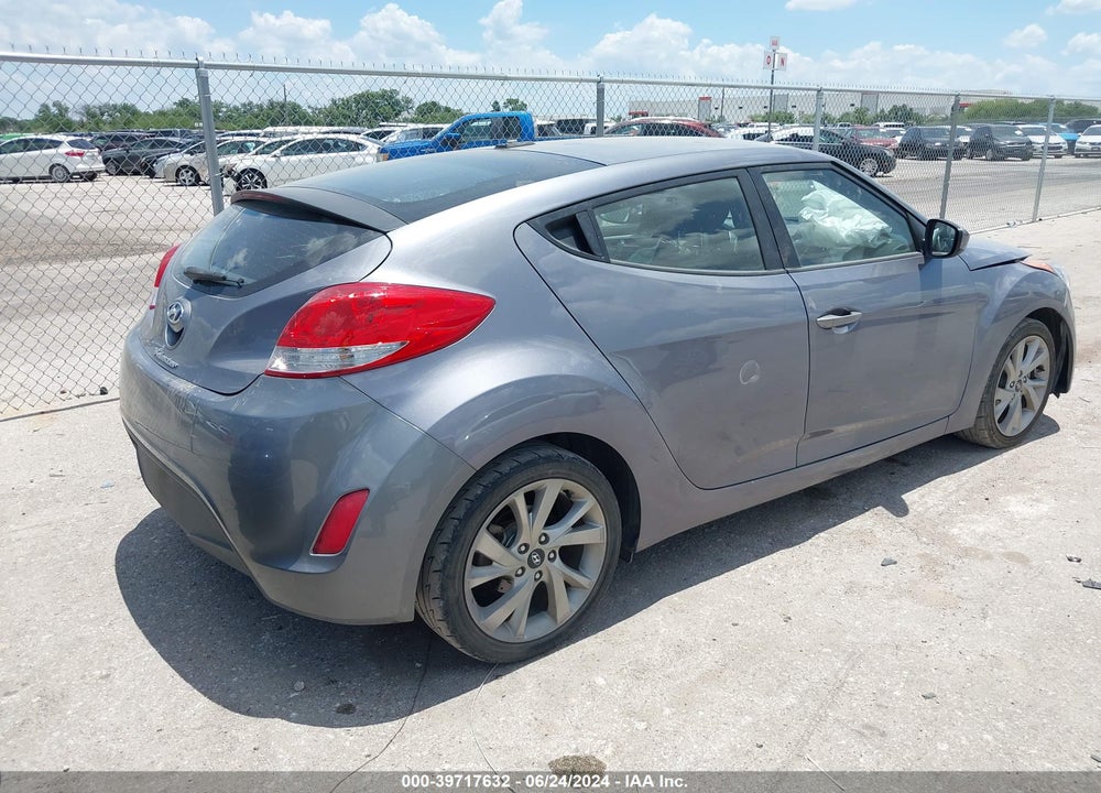 2016 HYUNDAI VELOSTER VIN: KMHTC6AD0GU275021