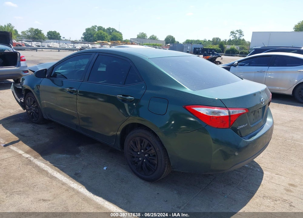 2014 TOYOTA COROLLA LE VIN: 5YFBURHE7EP053826