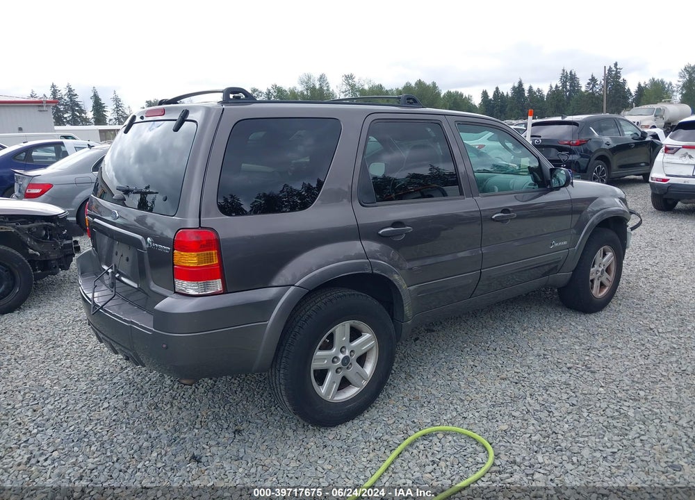 2006 FORD ESCAPE HYBRID VIN: 1FMCU95H56KC63954