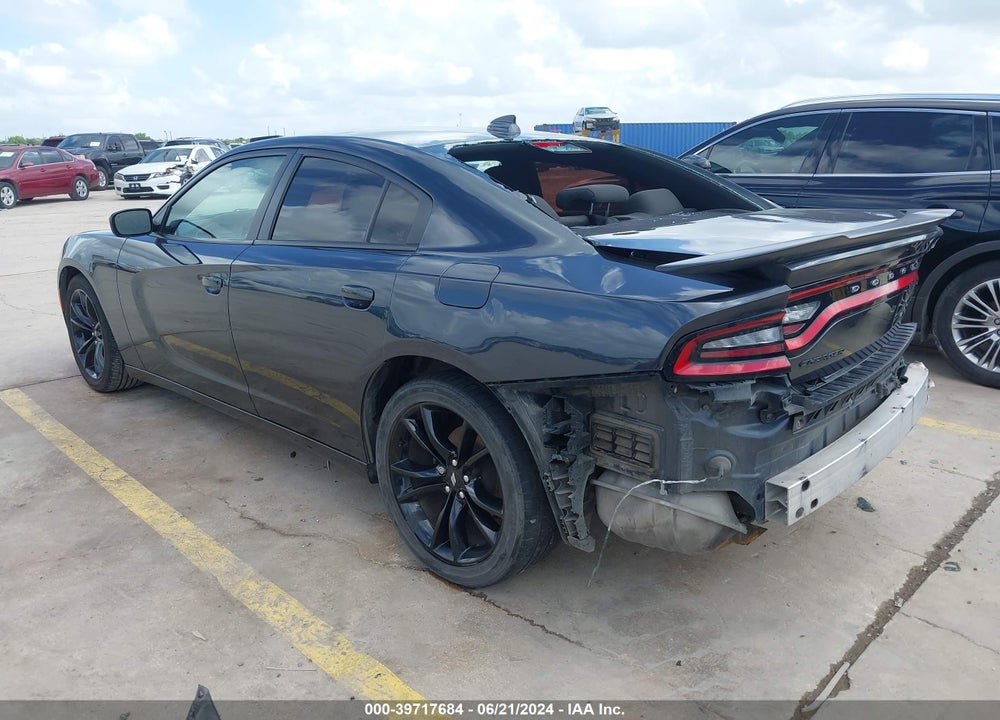 2017 DODGE CHARGER SXT RWD VIN: 2C3CDXHG2HH515038