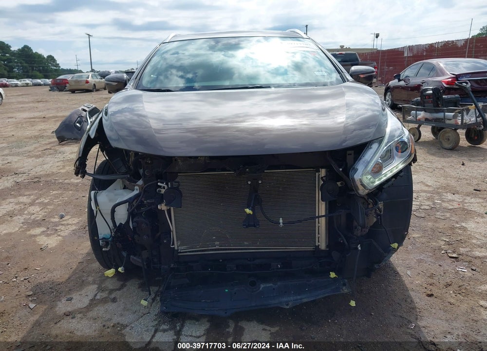 2015 NISSAN MURANO SL VIN: 5N1AZ2MG2FN218039