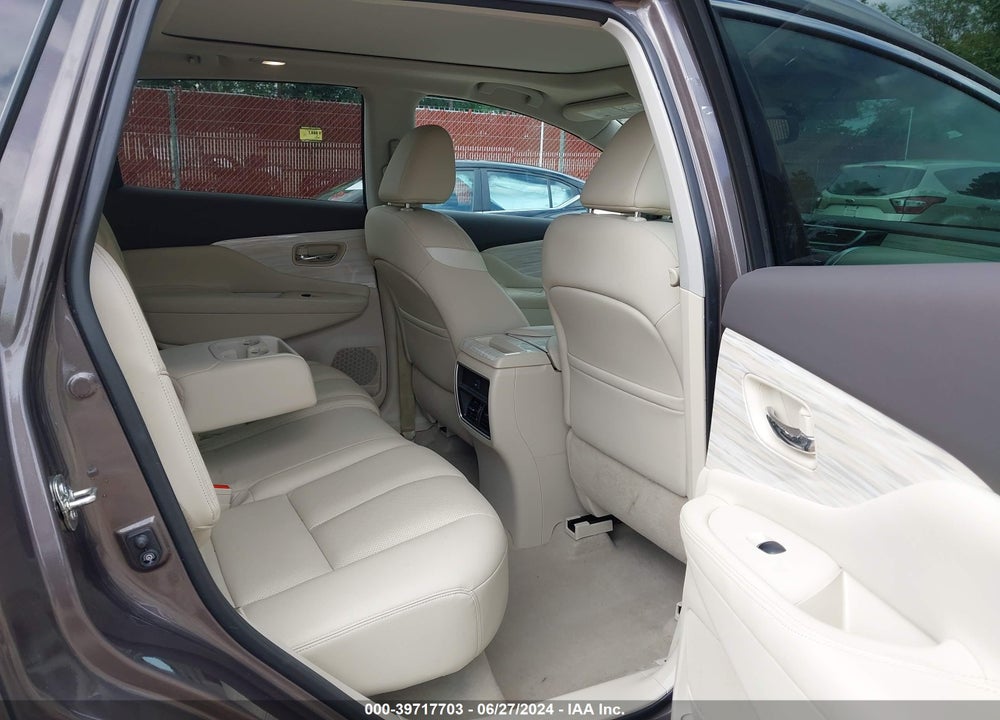 2015 NISSAN MURANO SL VIN: 5N1AZ2MG2FN218039