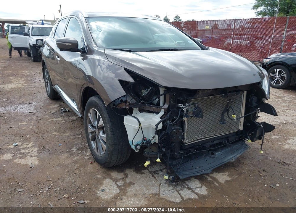 2015 NISSAN MURANO SL VIN: 5N1AZ2MG2FN218039