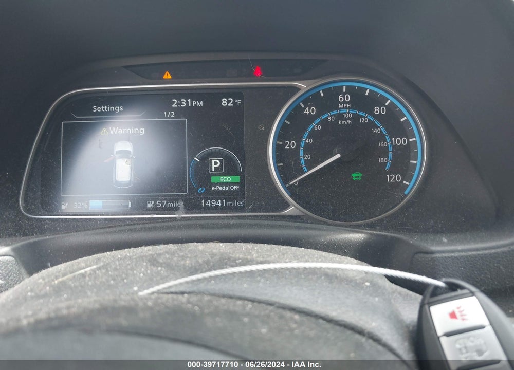 2023 NISSAN LEAF S 40 KWH VIN: 1N4AZ1BV8PC558198