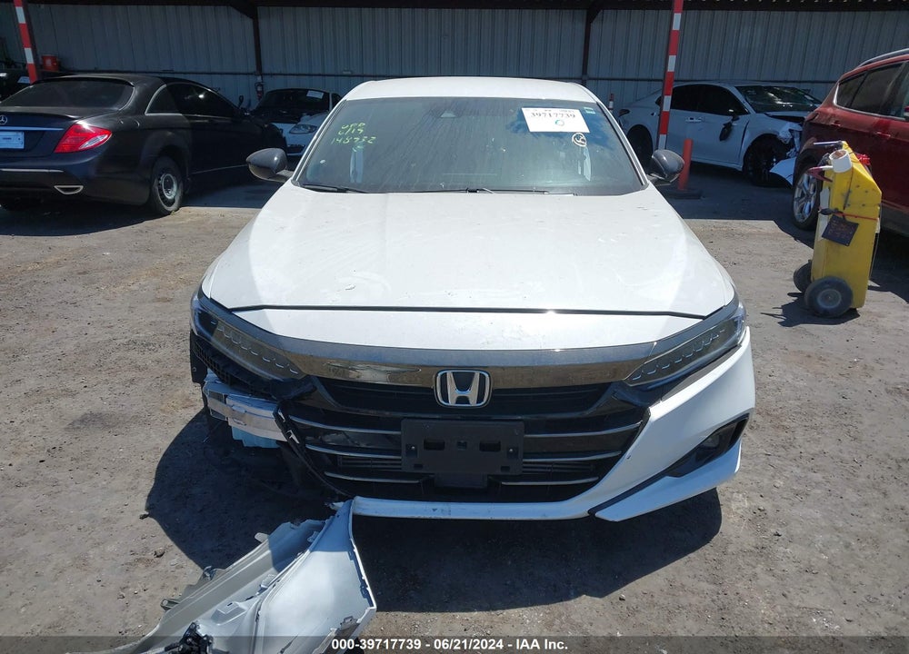 2021 HONDA ACCORD SPORT VIN: 1HGCV1F38MA043363