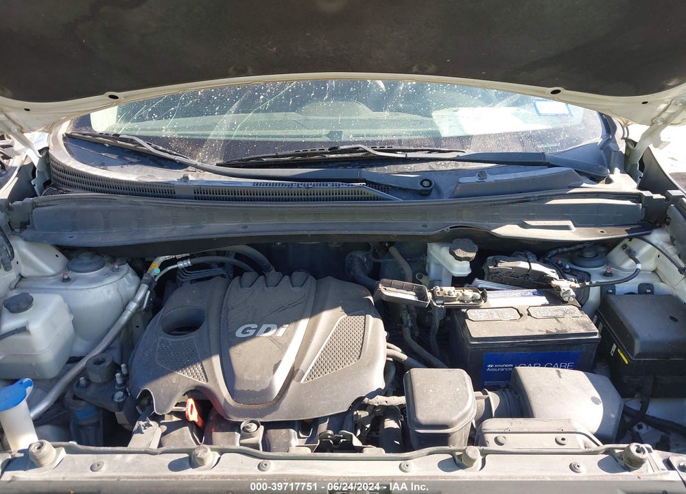 2014 HYUNDAI TUCSON SE VIN: KM8JU3AG4EU800060