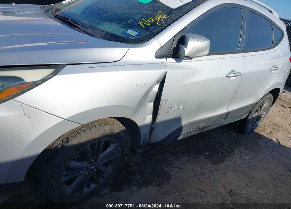 2014 HYUNDAI TUCSON SE VIN: KM8JU3AG4EU800060