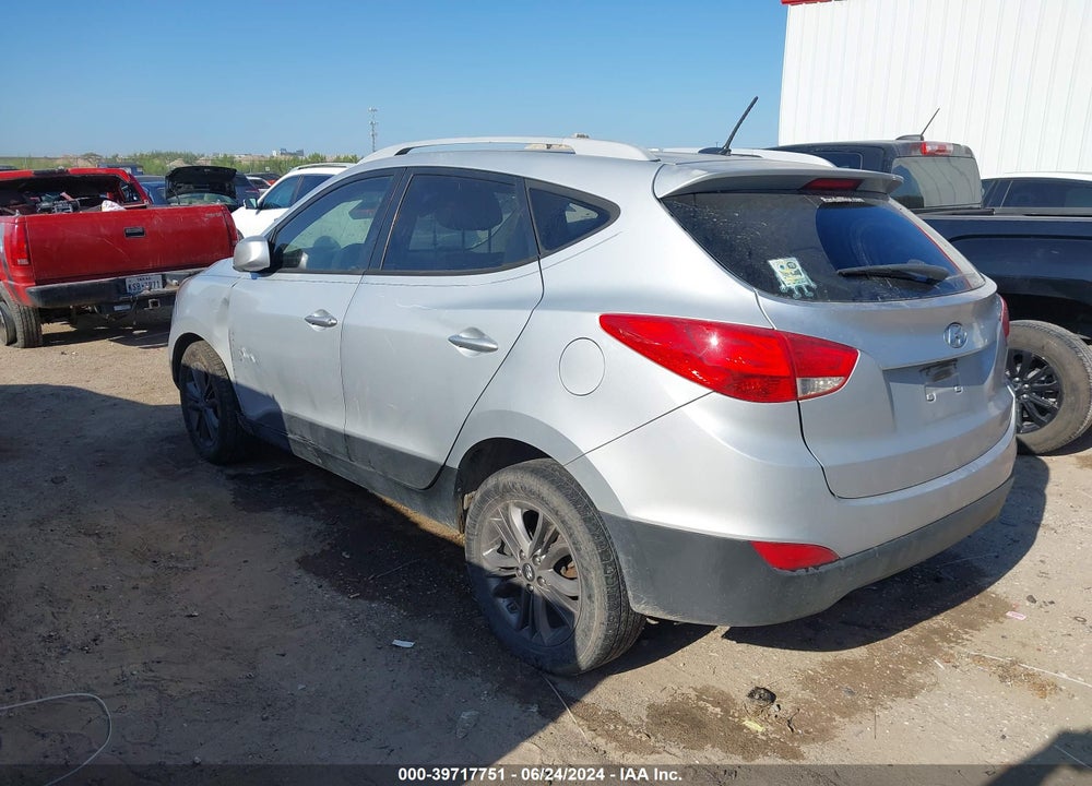 2014 HYUNDAI TUCSON SE VIN: KM8JU3AG4EU800060