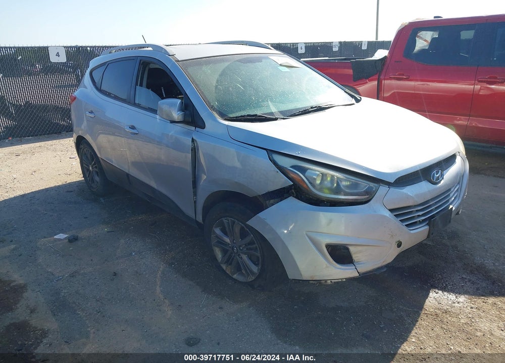 2014 HYUNDAI TUCSON SE VIN: KM8JU3AG4EU800060