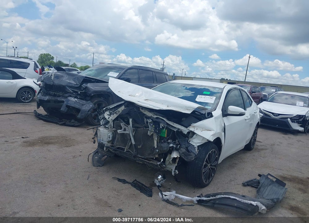 2015 TOYOTA COROLLA S PLUS VIN: 5YFBURHE5FP354371
