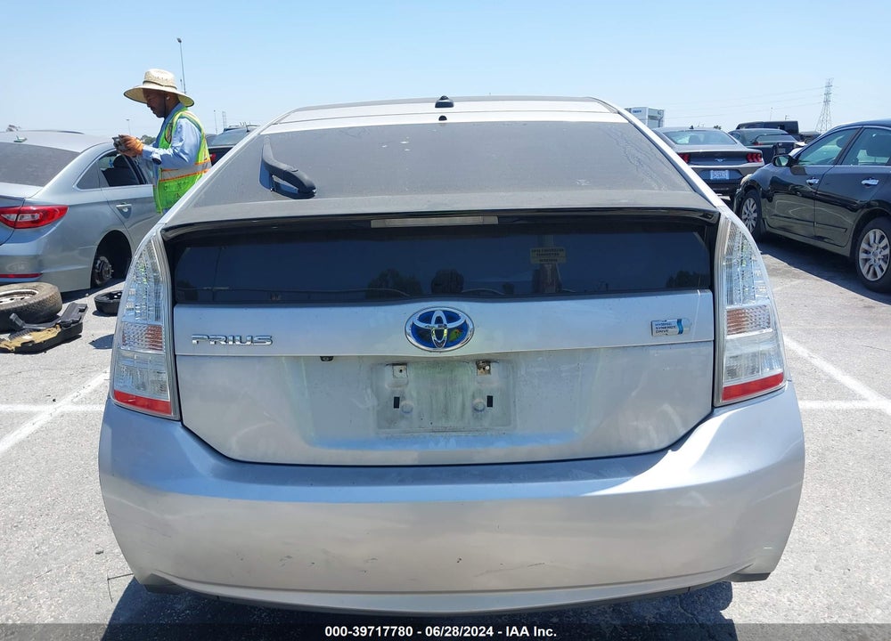 2010 TOYOTA PRIUS IV VIN: JTDKN3DU9A0105985
