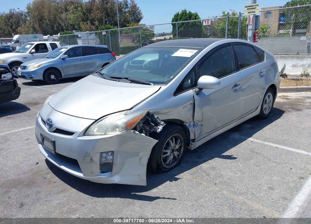 2010 TOYOTA PRIUS IV VIN: JTDKN3DU9A0105985