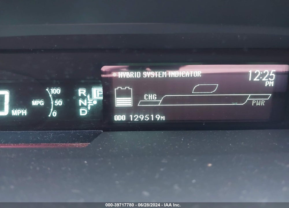 2010 TOYOTA PRIUS IV VIN: JTDKN3DU9A0105985