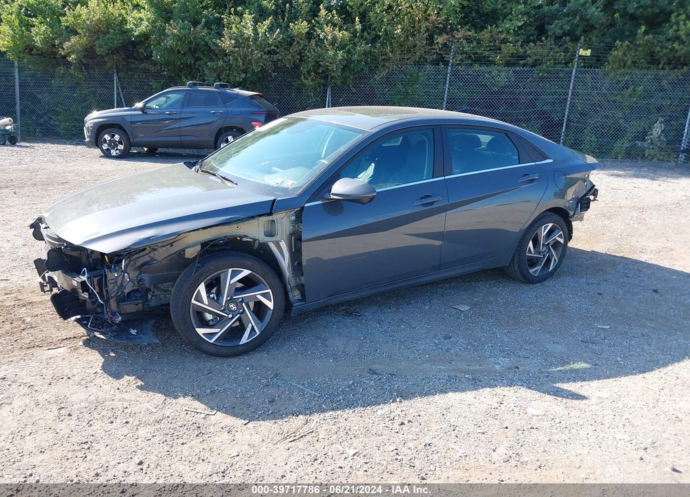 2024 HYUNDAI ELANTRA LIMITED VIN: KMHLP4DG4RU677027