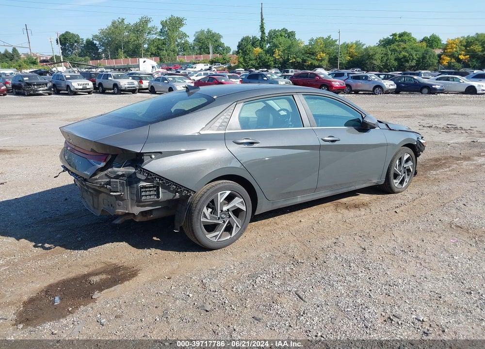 2024 HYUNDAI ELANTRA LIMITED VIN: KMHLP4DG4RU677027