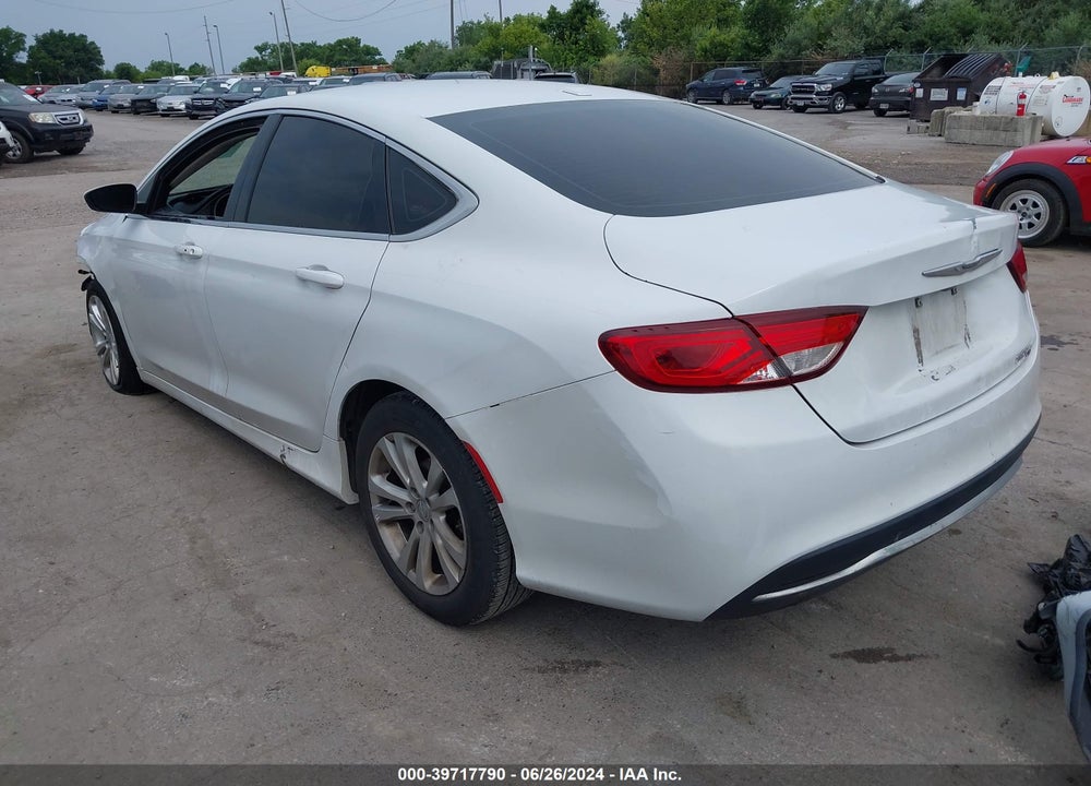 2016 CHRYSLER 200 LIMITED VIN: 1C3CCCAB7GN109143