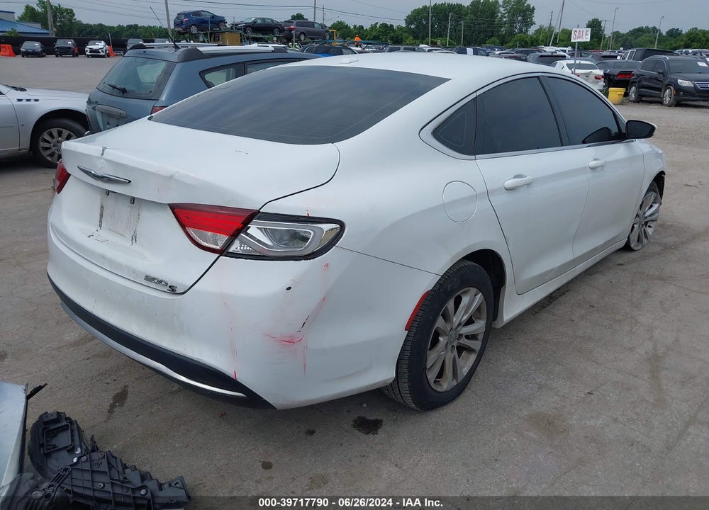 2016 CHRYSLER 200 LIMITED VIN: 1C3CCCAB7GN109143