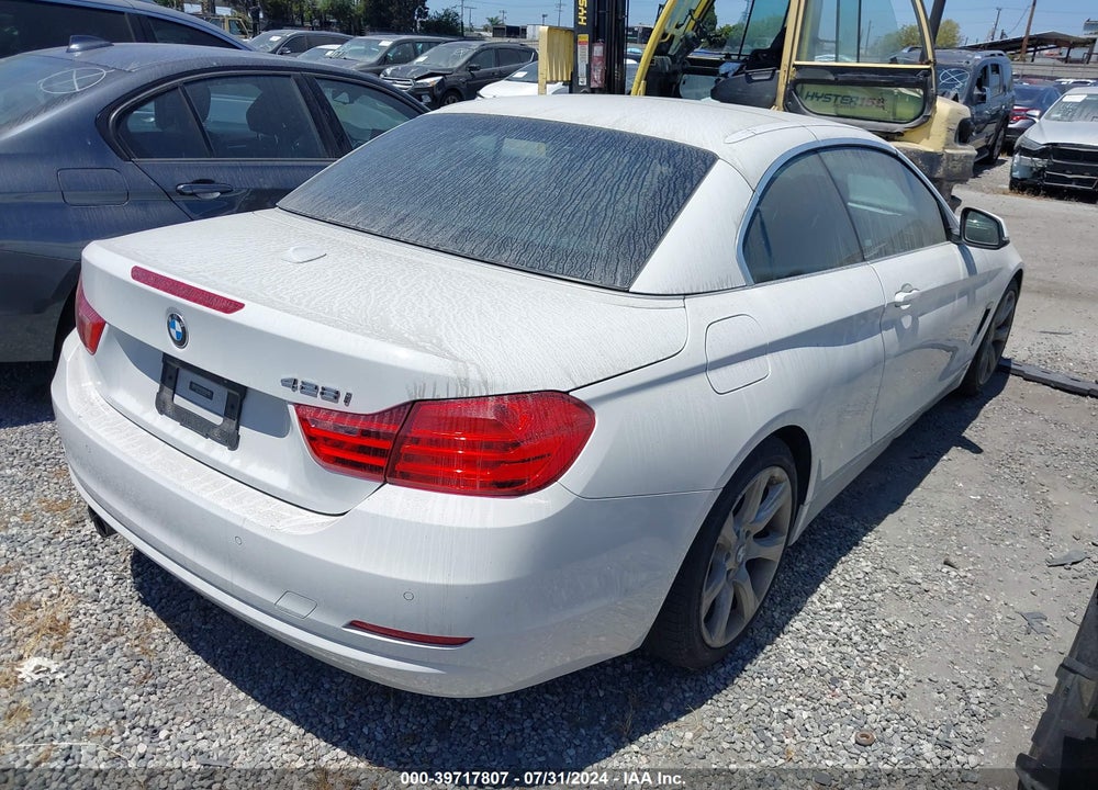 2015 BMW 428I VIN: WBA3V7C56F5A24622