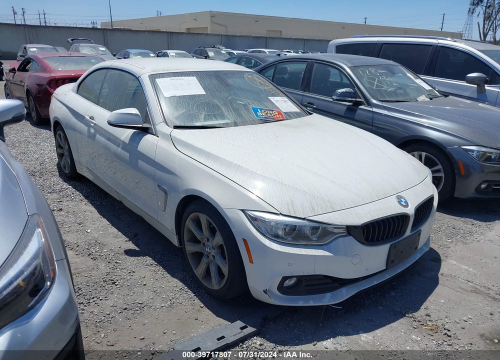 2015 BMW 428I VIN: WBA3V7C56F5A24622