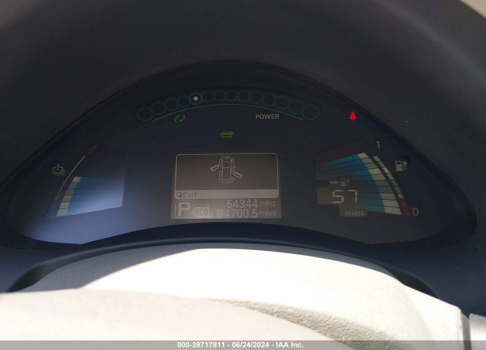2015 NISSAN LEAF SV VIN: 1N4AZ0CP3FC304195