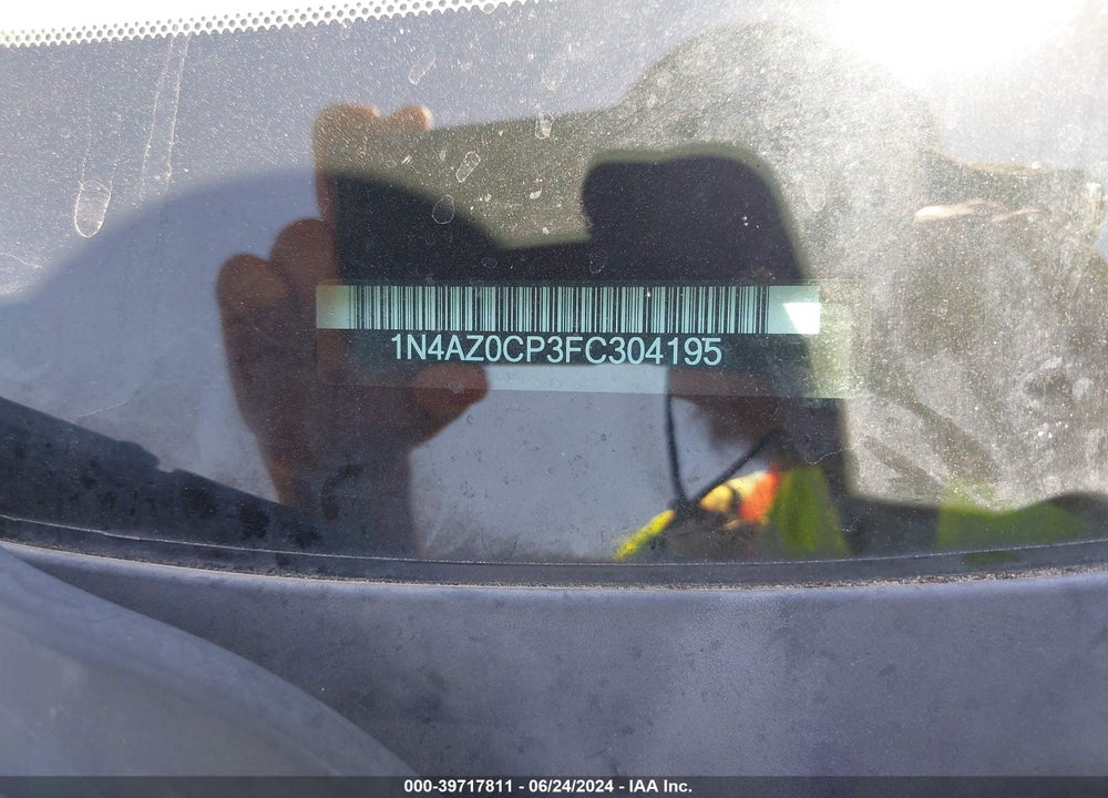 2015 NISSAN LEAF SV VIN: 1N4AZ0CP3FC304195