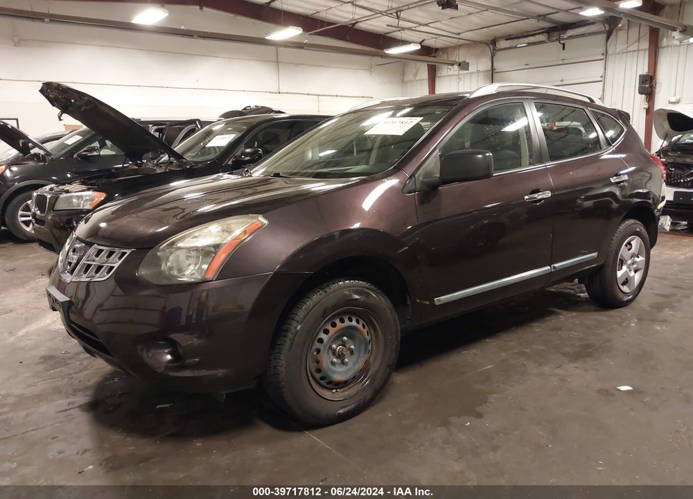 2014 NISSAN ROGUE SELECT S VIN: JN8AS5MVXEW716589