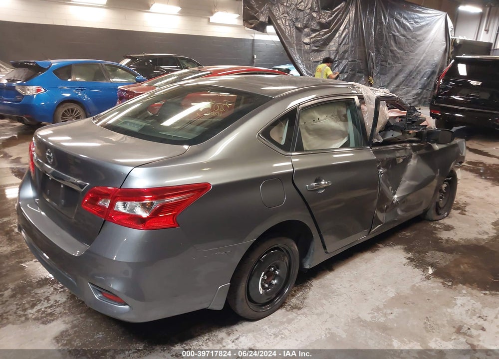 2019 NISSAN SENTRA S VIN: 3N1AB7APXKY276040