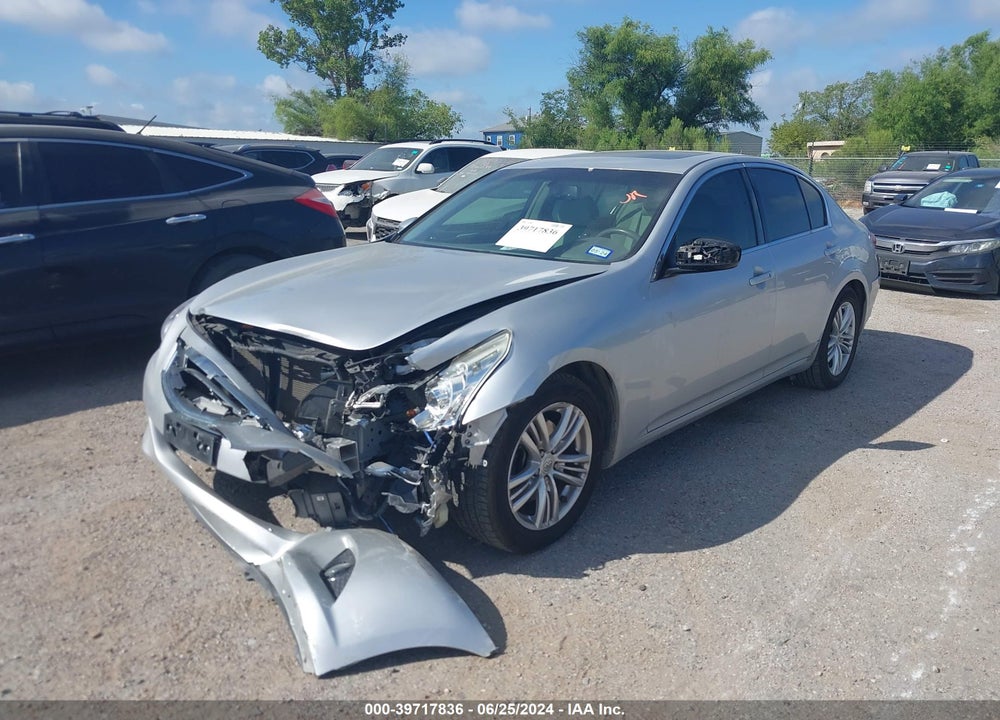 2013 INFINITI G37 JOURNEY VIN: JN1CV6APXDM306363