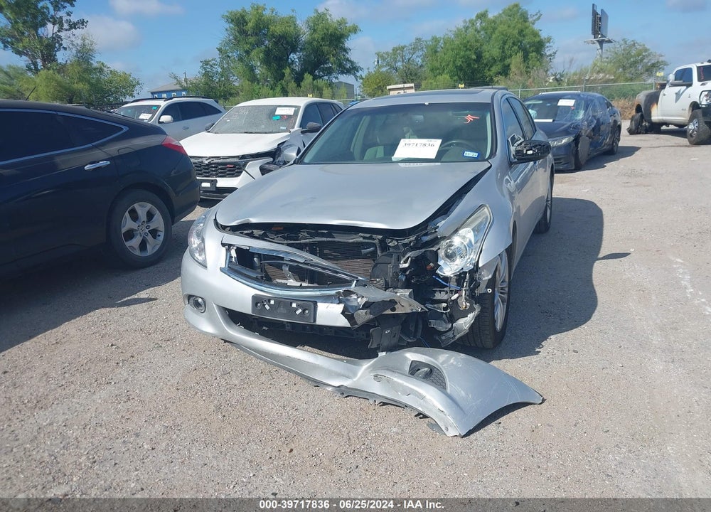 2013 INFINITI G37 JOURNEY VIN: JN1CV6APXDM306363