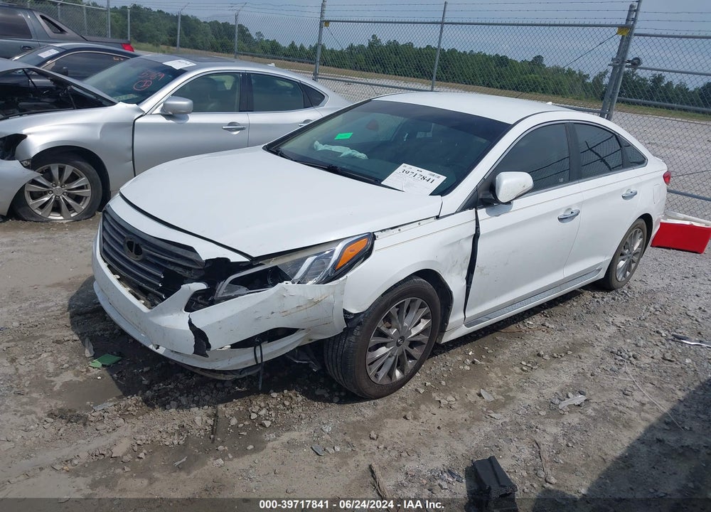 2015 HYUNDAI SONATA LIMITED VIN: 5NPE34AF1FH011009
