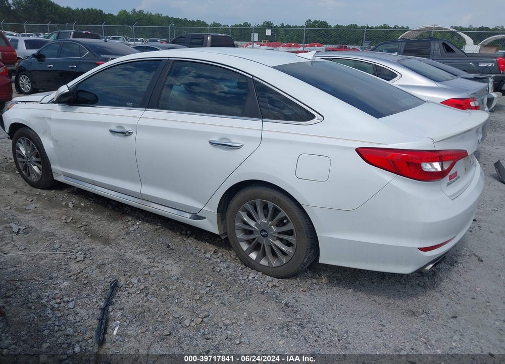 2015 HYUNDAI SONATA LIMITED VIN: 5NPE34AF1FH011009