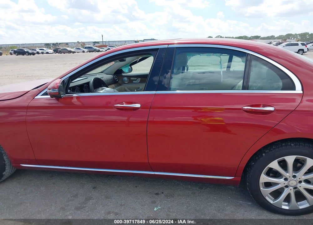 2017 MERCEDES-BENZ E 300 VIN: WDDZF4JB8HA179381