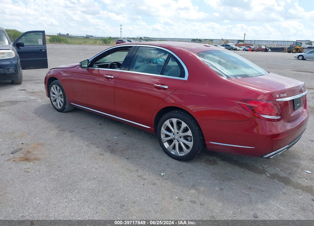 2017 MERCEDES-BENZ E 300 VIN: WDDZF4JB8HA179381