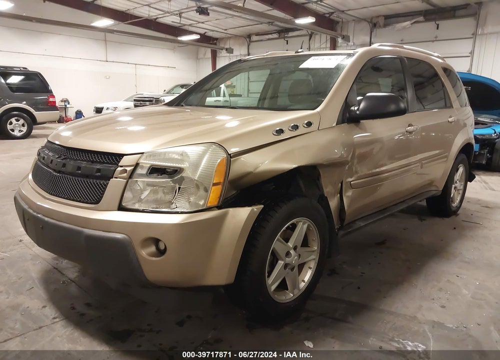 2005 CHEVROLET EQUINOX LT VIN: 2CNDL73F956166724