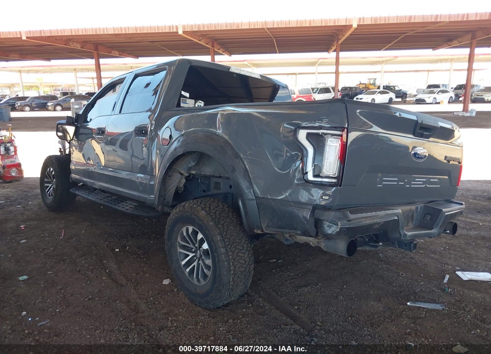 2020 FORD F-150 RAPTOR VIN: 1FTFW1RG0LFC06502