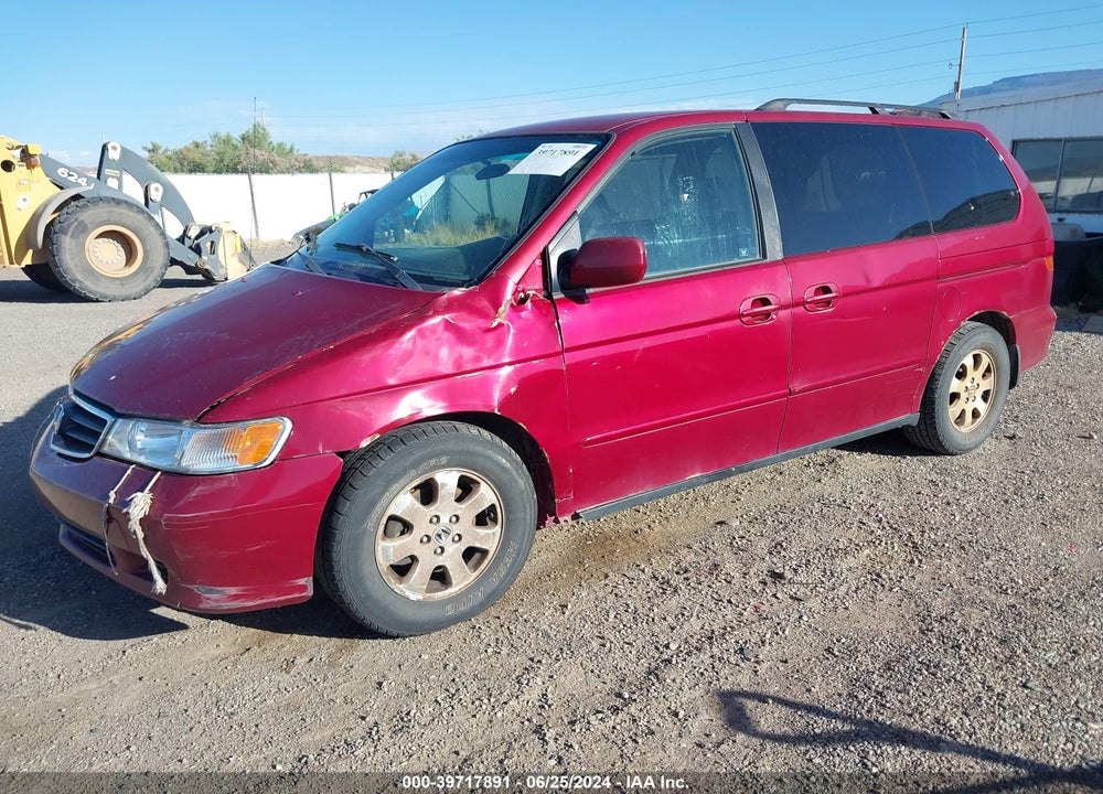 2002 HONDA ODYSSEY EX-L VIN: 5FNRL18932B046532