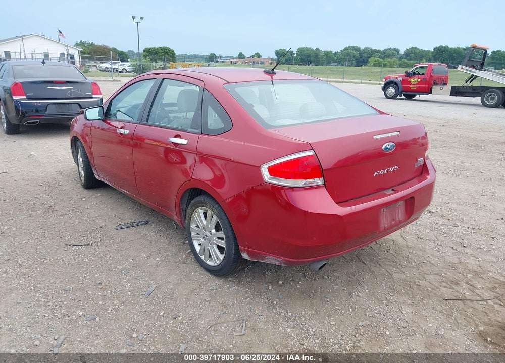 2011 FORD FOCUS SEL VIN: 1FAHP3HN4BW169606