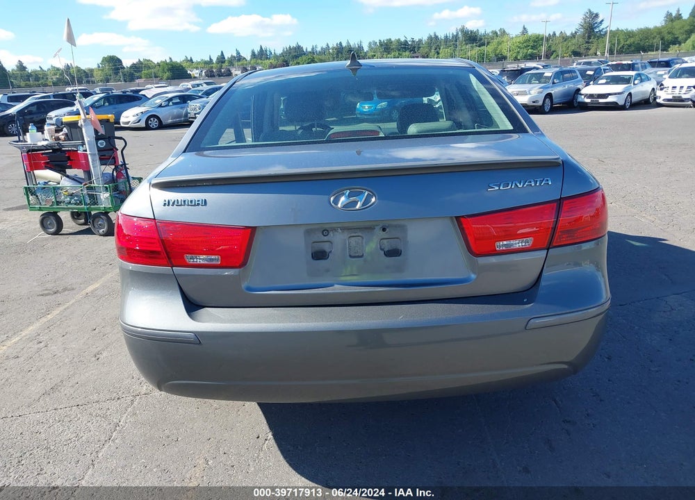 2009 HYUNDAI SONATA SE VIN: 5NPEU46C89H510969