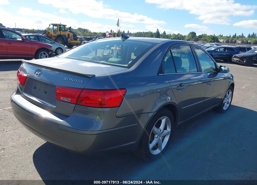 2009 HYUNDAI SONATA SE VIN: 5NPEU46C89H510969