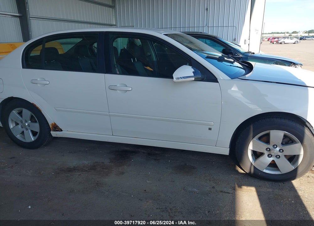 2007 CHEVROLET MALIBU LT VIN: 1G1ZT58N37F132486