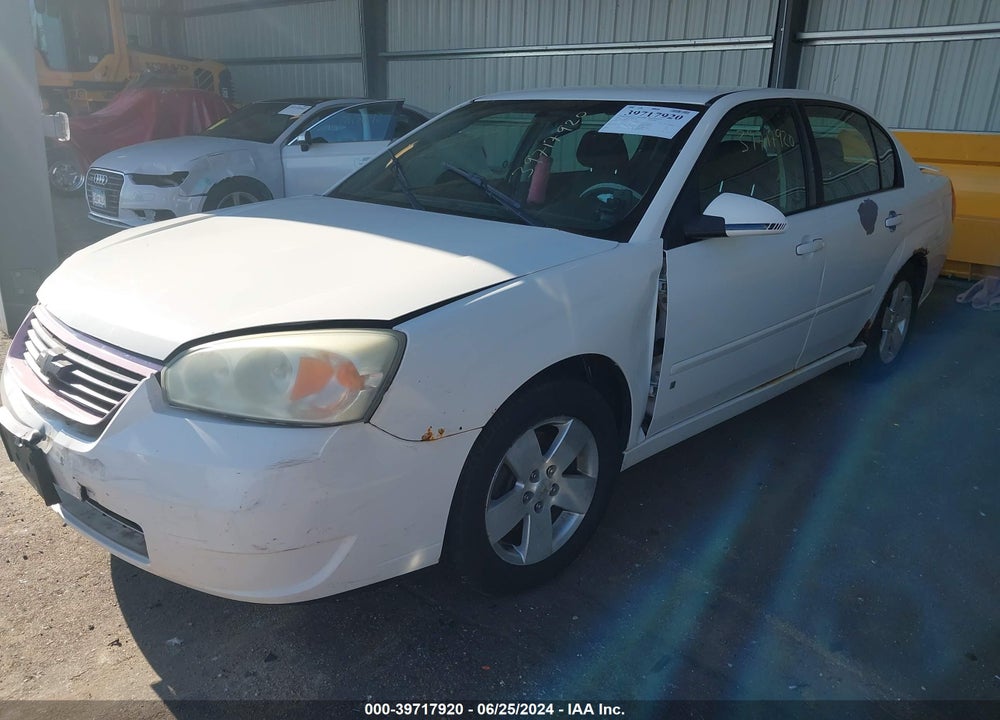 2007 CHEVROLET MALIBU LT VIN: 1G1ZT58N37F132486