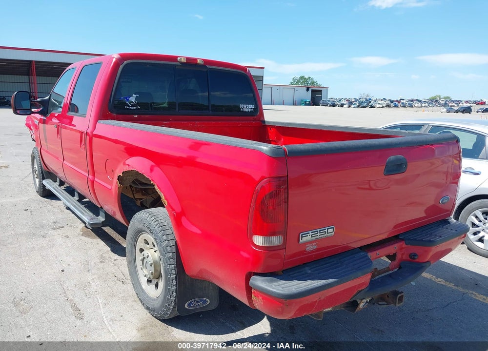2005 FORD F-250 LARIAT/XL/XLT VIN: 1FTSW21525ED18841