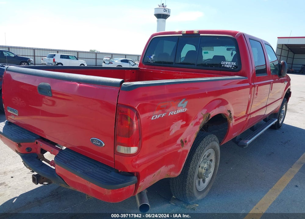 2005 FORD F-250 LARIAT/XL/XLT VIN: 1FTSW21525ED18841