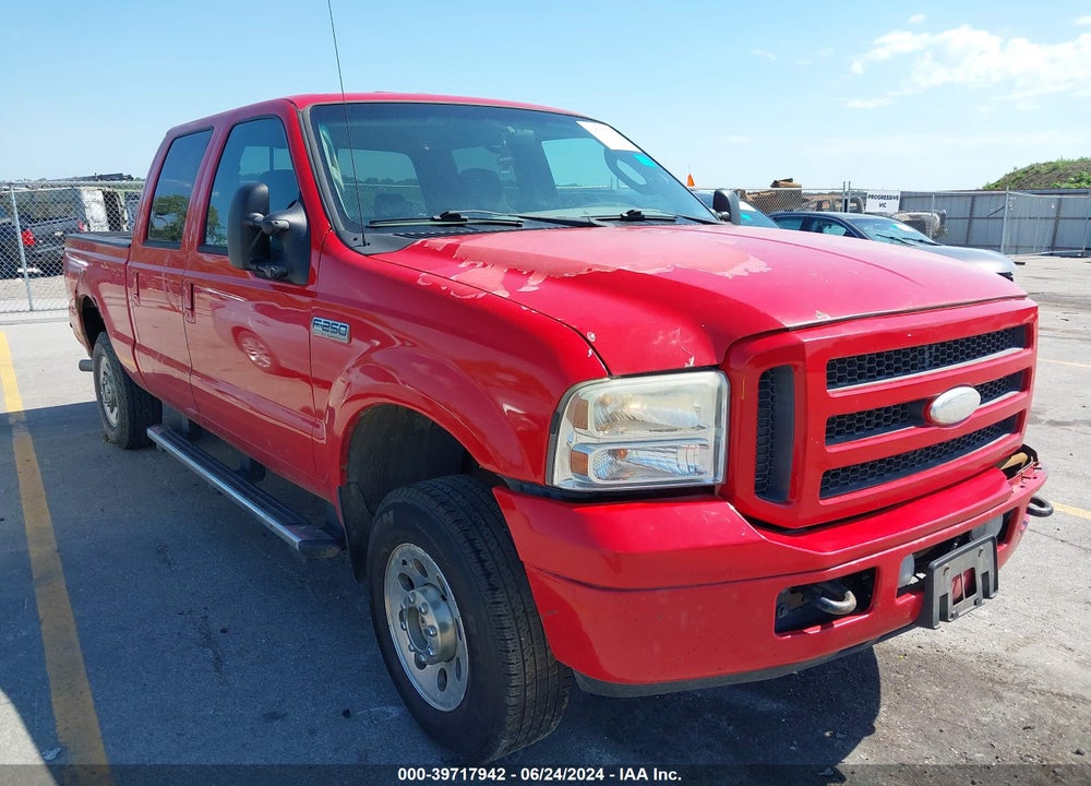 2005 FORD F-250 LARIAT/XL/XLT VIN: 1FTSW21525ED18841
