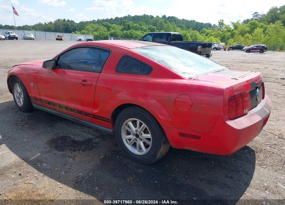 2009 FORD MUSTANG V6 VIN: 1ZVHT80N195124988