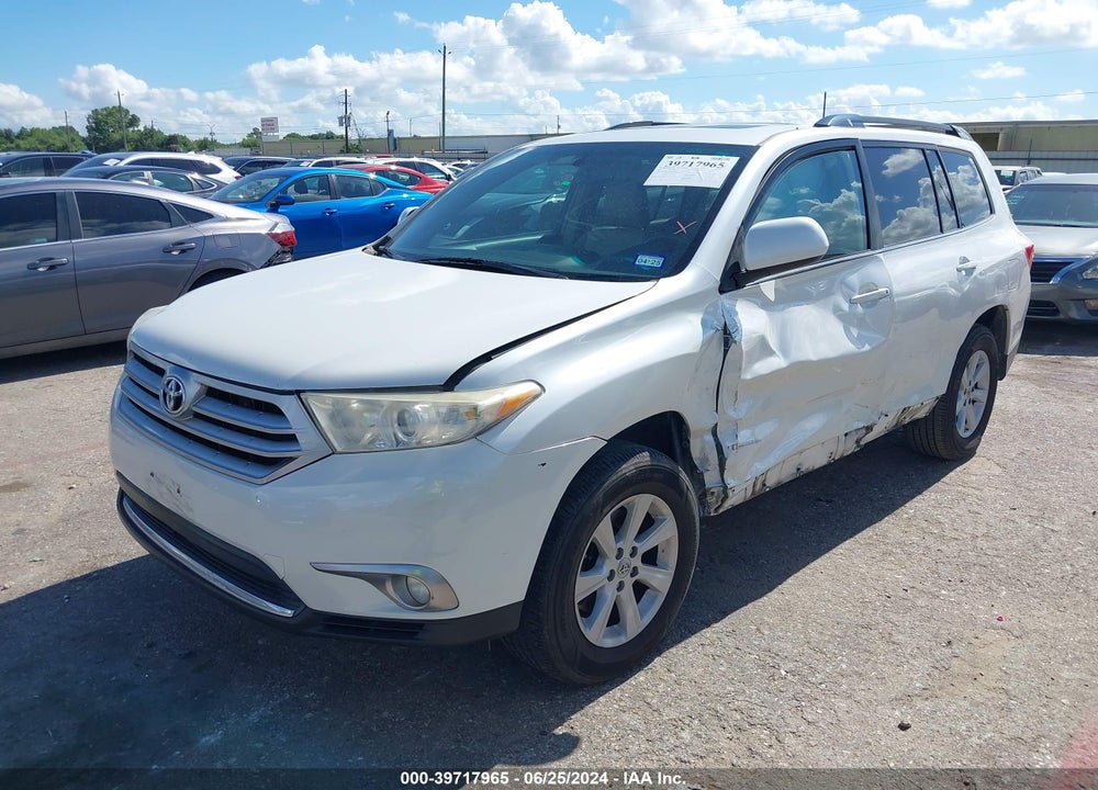 2012 TOYOTA HIGHLANDER SE V6 VIN: 5TDZK3EH7CS057377