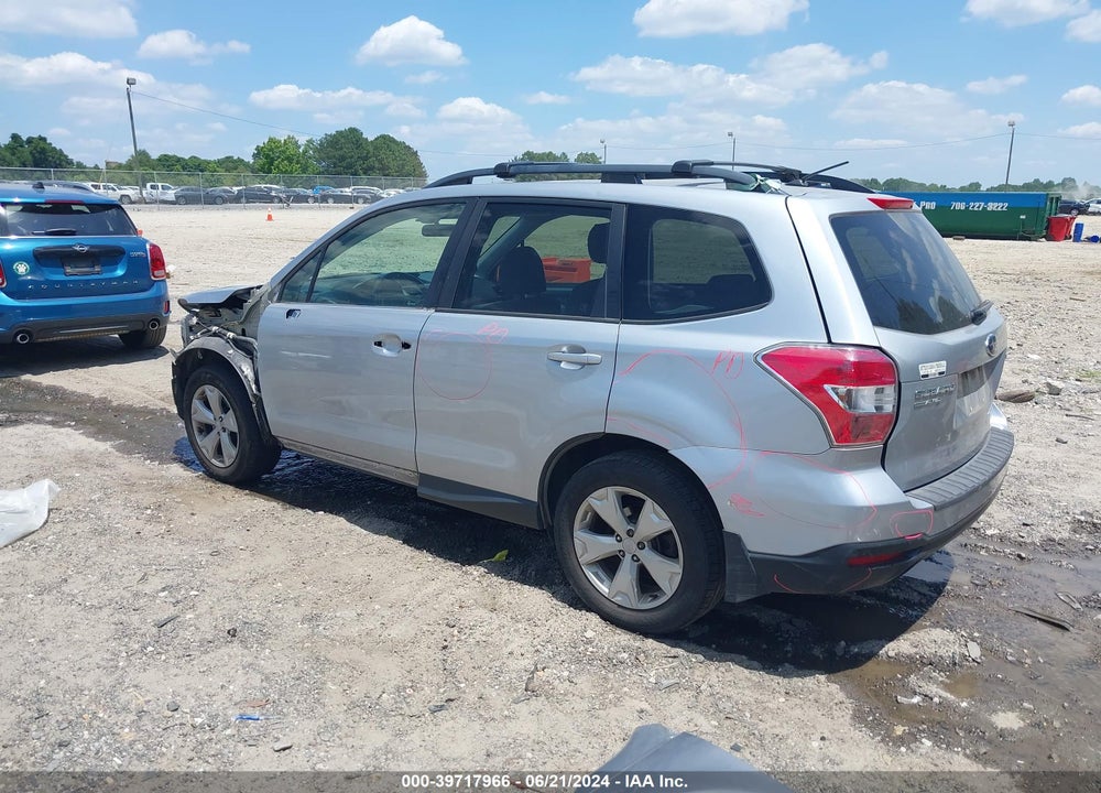 2015 SUBARU FORESTER 2.5I PREMIUM VIN: JF2SJAFC5FH559763